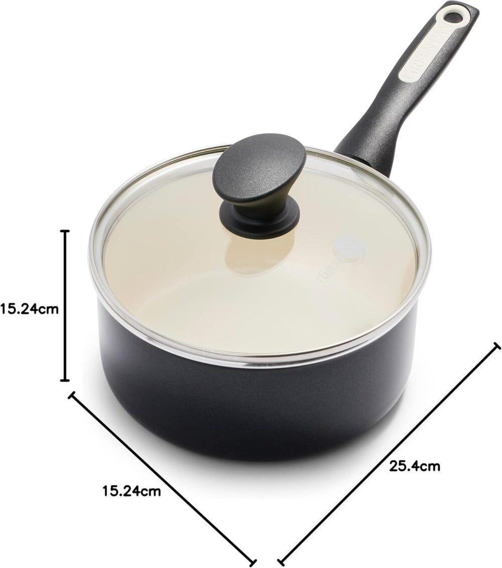 GreenPan Panela Rio Healthy Ceramic antiaderente de 2 litros... - Image 8