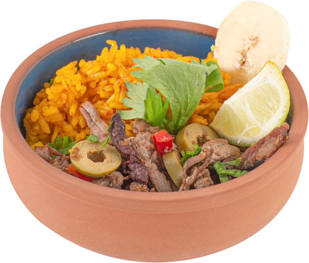 Restaurantware -Terra Tek Cazuelas de terracota de 200 ml, 1...