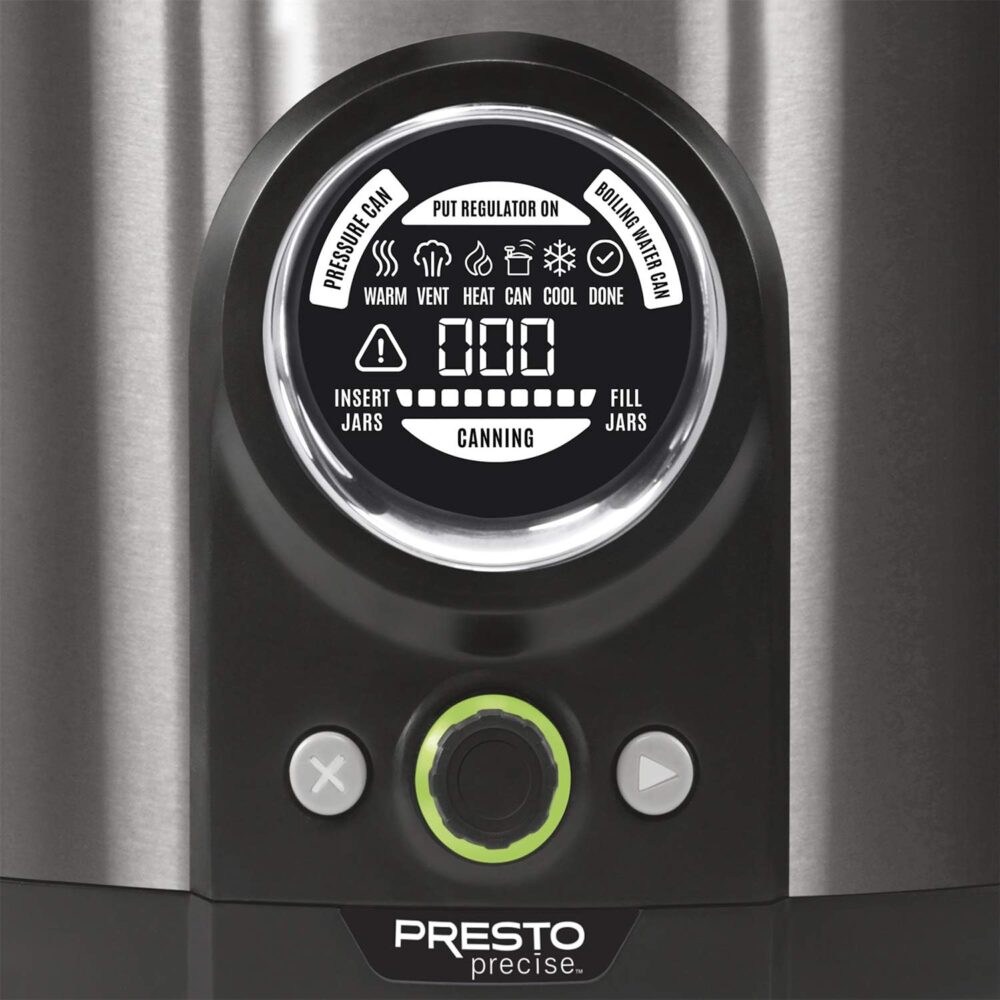 Presto 02144 Canner Digital, Preto Inoxidável 12Qt - Image 7
