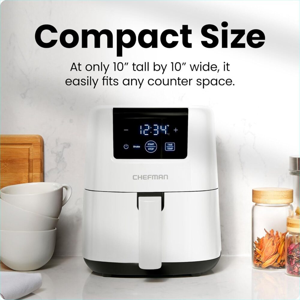 CHEFMAN Mini Air Fryer, 2 litros | É bom mesmo? Descubra antes de comprar - Image 3