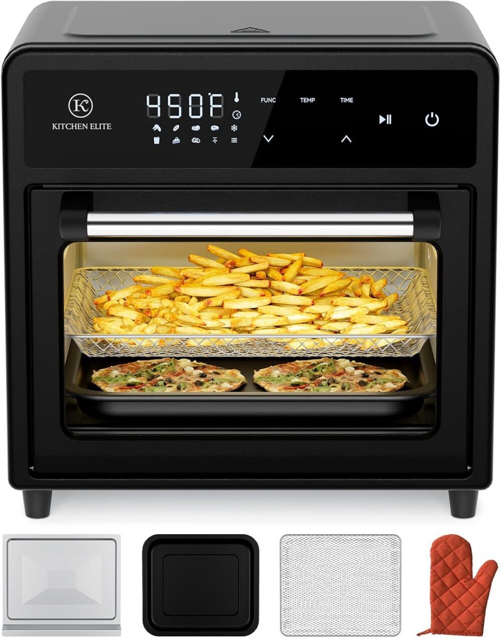 Kitchen Elite Combo de forno de fritadeira a ar 12 litros, 1... | É bom mesmo? Descubra antes de comprar