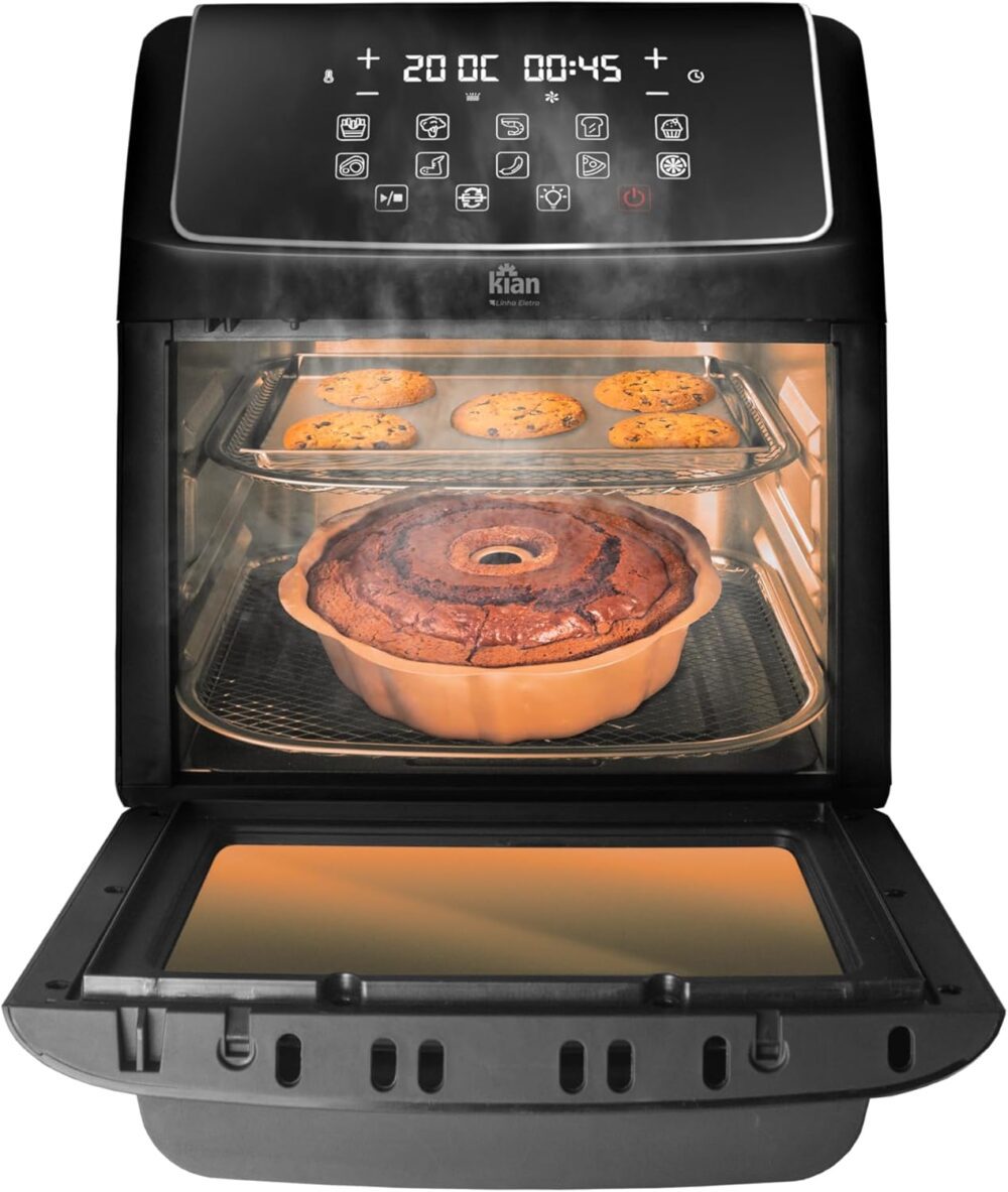 Kian - Air Fryer 12 litros 127V Preto 1900W AFO-101D | É bom mesmo? Descubra antes de comprar - Image 4