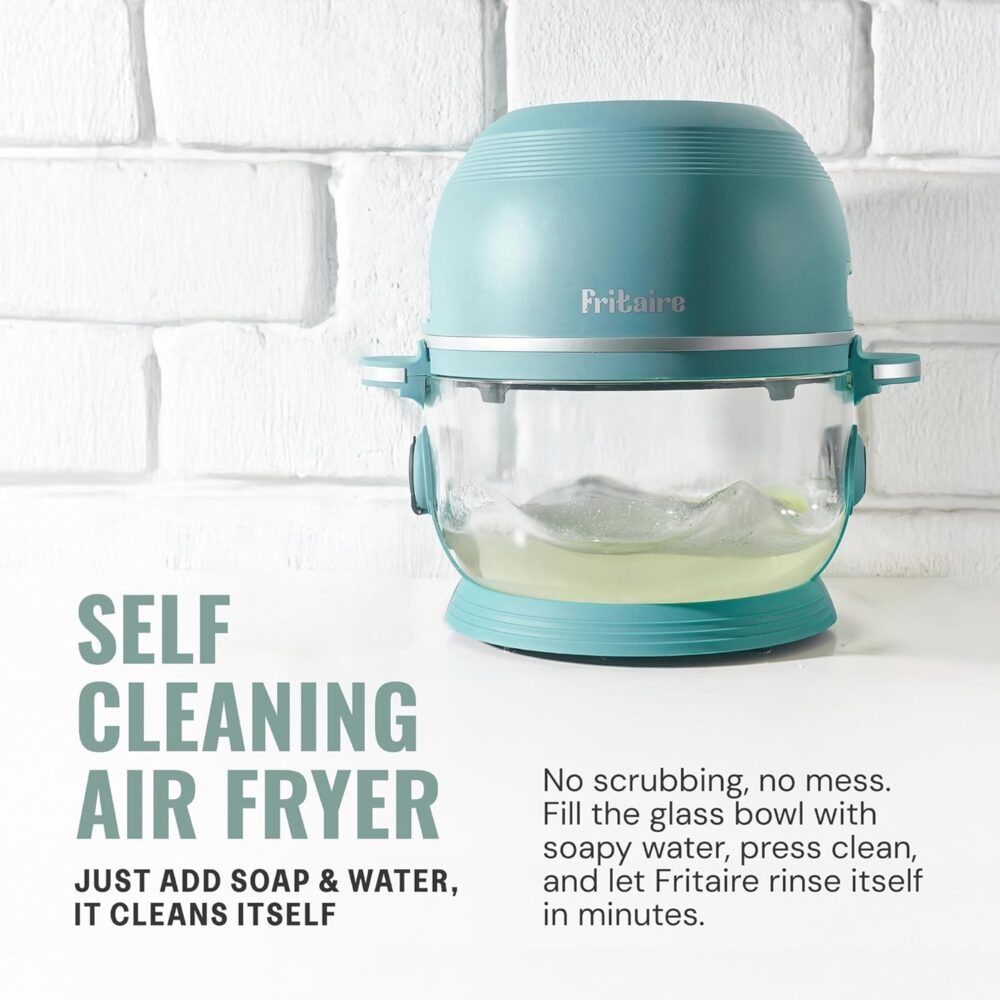 Non Toxic Air Fryer - Airfryer de vidro de 5 litros com visi... | É bom mesmo? Descubra antes de comprar - Image 5