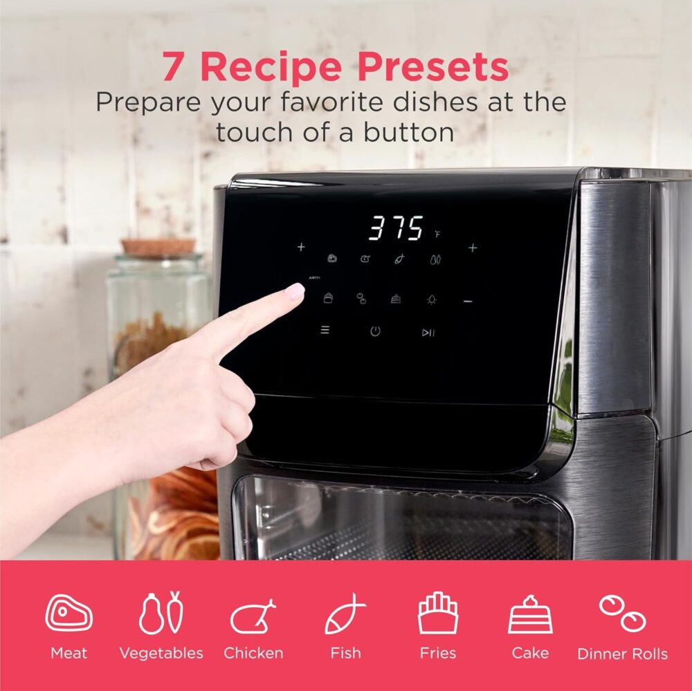 Frigidaire Fritadeira a ar e forno 5 em 1 - 12,6 litros, 7 r... | É bom mesmo? Descubra antes de comprar - Image 7