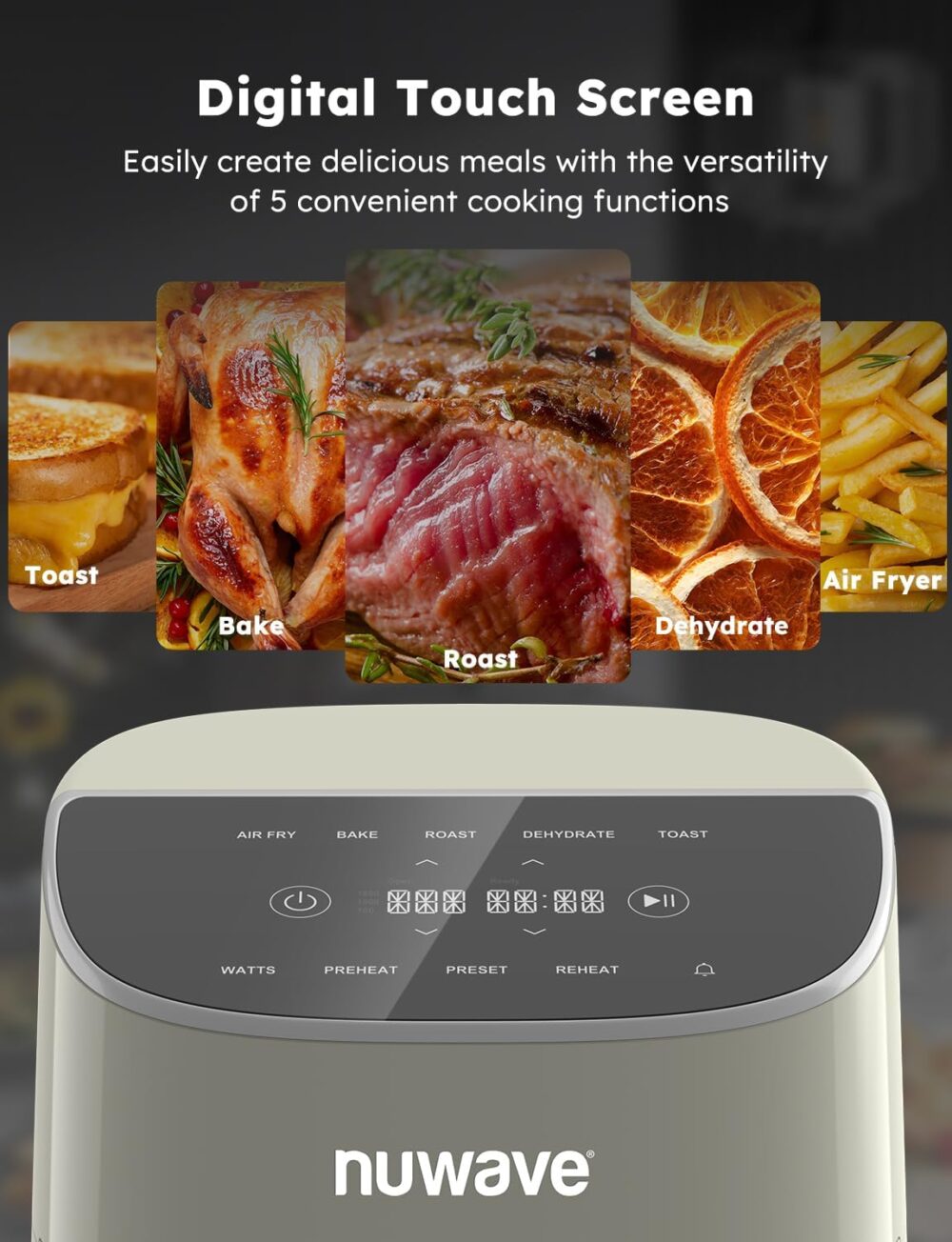Nuwave Brio Plus Fritadeira a ar de 8 litros, sem PFAS, nova... | É bom mesmo? Descubra antes de comprar - Image 5
