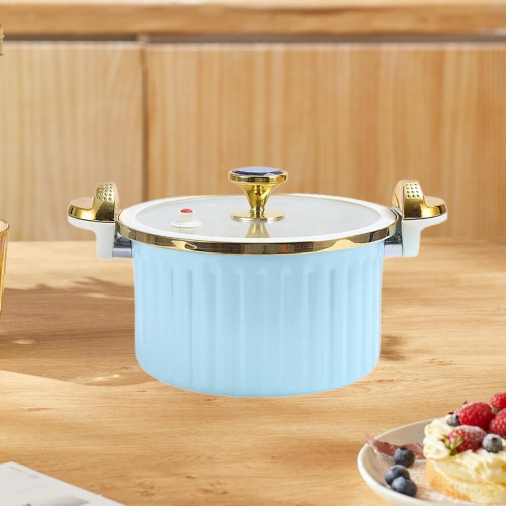 Llazsybz Panela de Fogão 7L, Tigela para Macarrão, Panela de... - Image 5