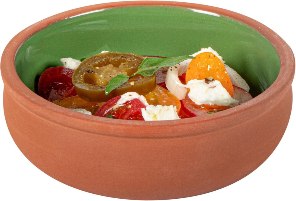 Restaurantware - Terra Tek Cazuelas de terracota de 200 ml, ...