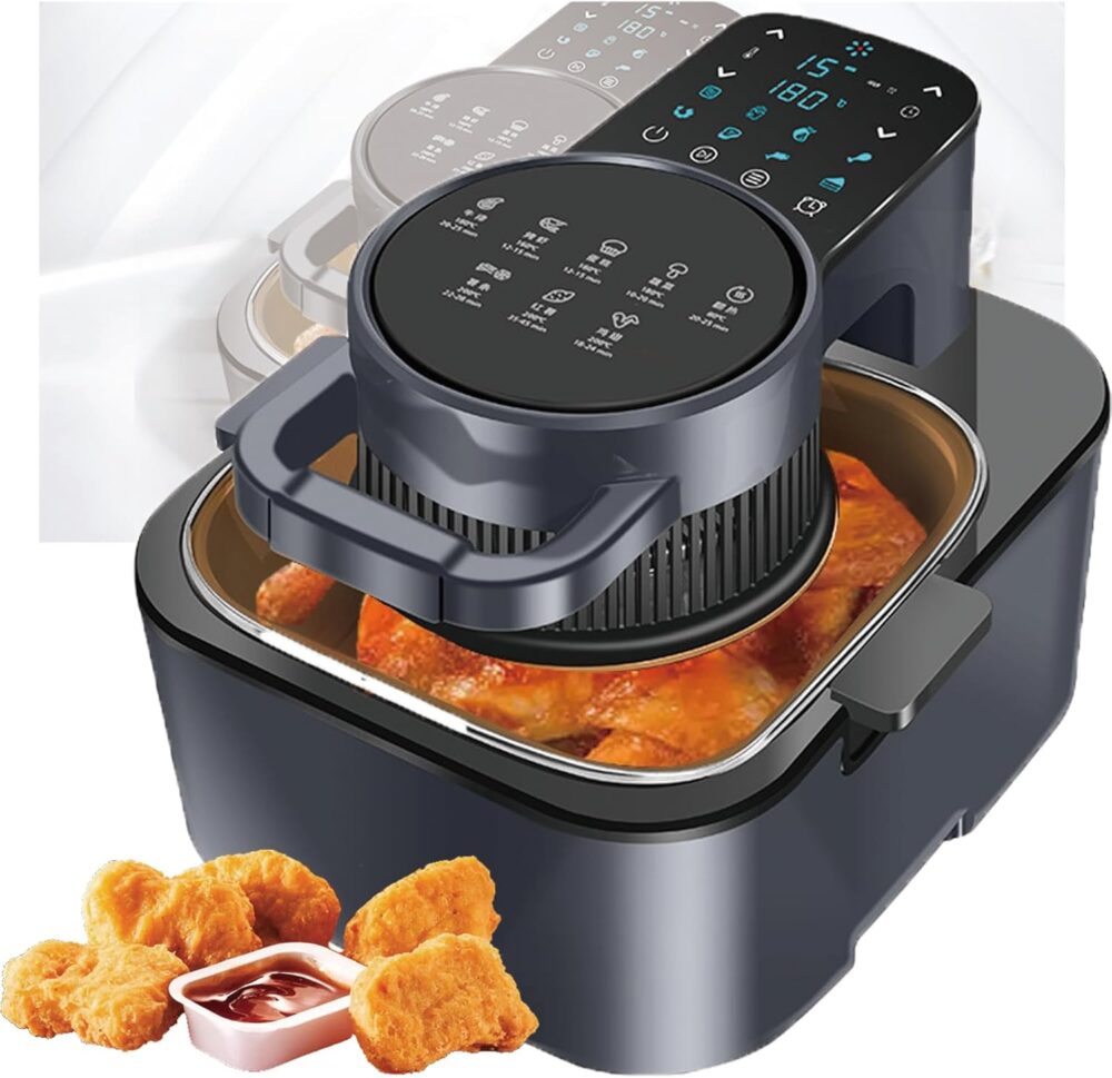 Fritadeira Sem Óleo Air Fryer,fritadeira de ar visível 5 em ... | É bom mesmo? Descubra antes de comprar