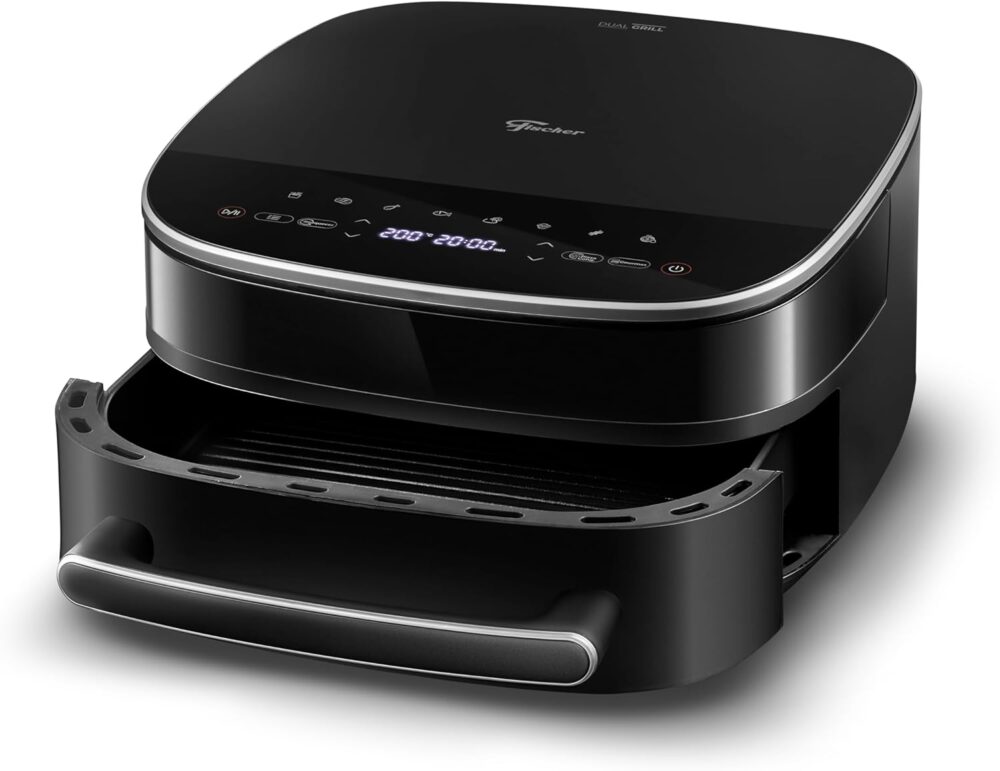FISCHER AIR FRYER DUAL GRILL 6L PRETO 220V 37005-104678 | É bom mesmo? Descubra antes de comprar - Image 3