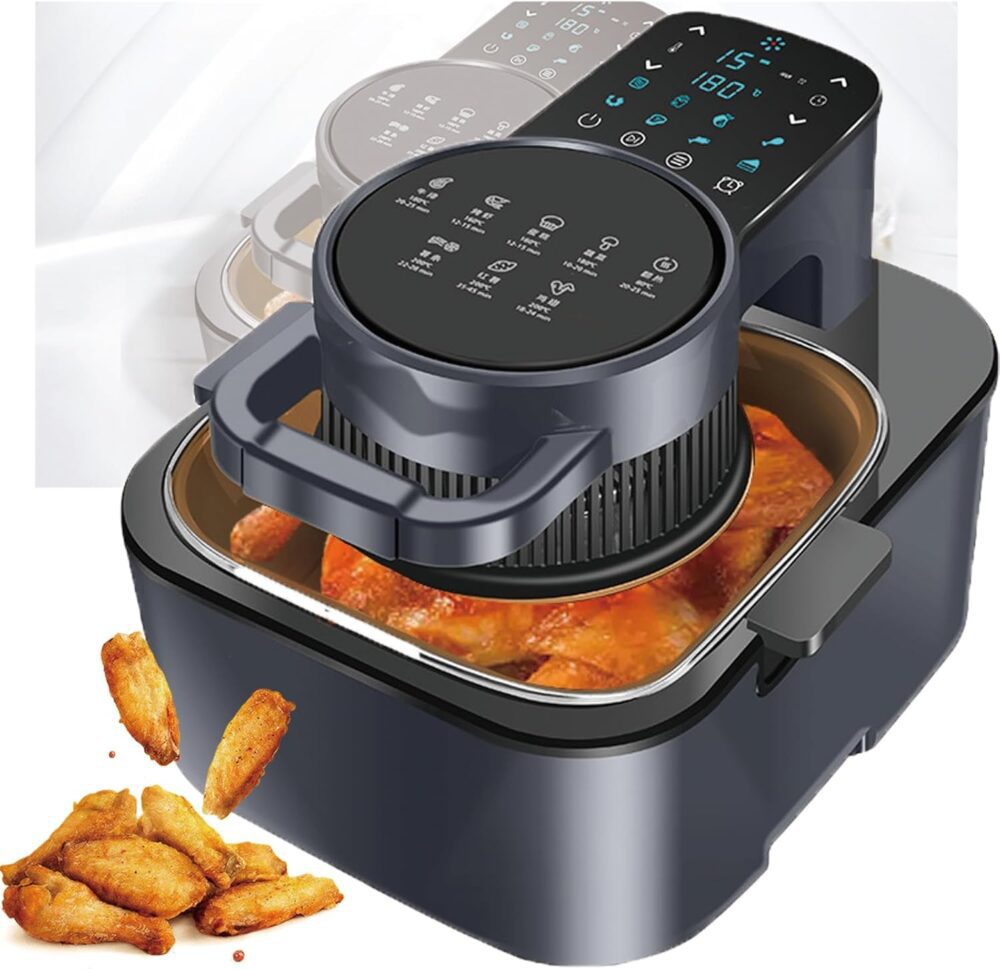 Fritadeira Air Fryer Forno Oven,fritadeira de ar visível 5 e... | É bom mesmo? Descubra antes de comprar
