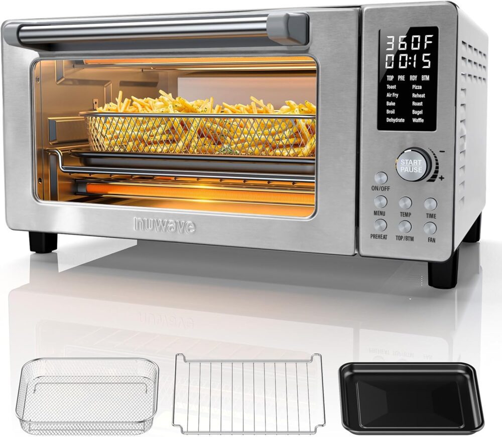 Nuwave Conjunto de forno Bravo Pro Convection Air Fryer Torr... | É bom mesmo? Descubra antes de comprar