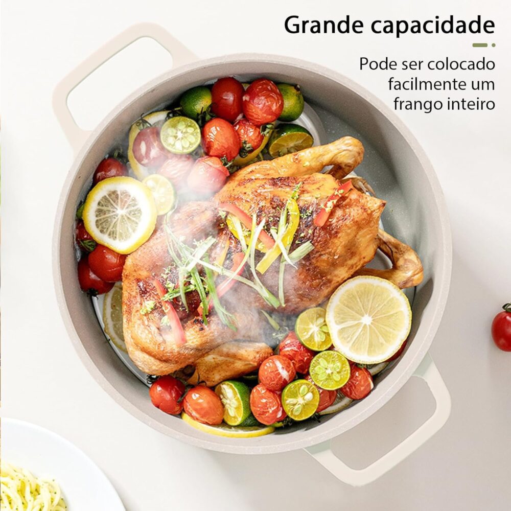 MATOUGUI Panela prática antiaderente para a cozinha, sem rev... - Image 2