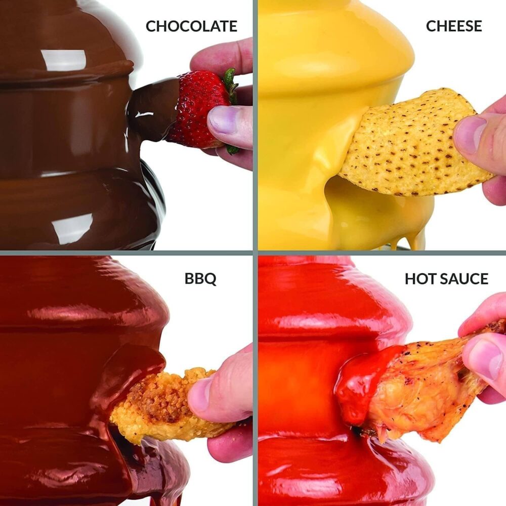 Fonte Fondue Chocolate, Mini Panela Fondue Chocolate Quente ... - Image 7