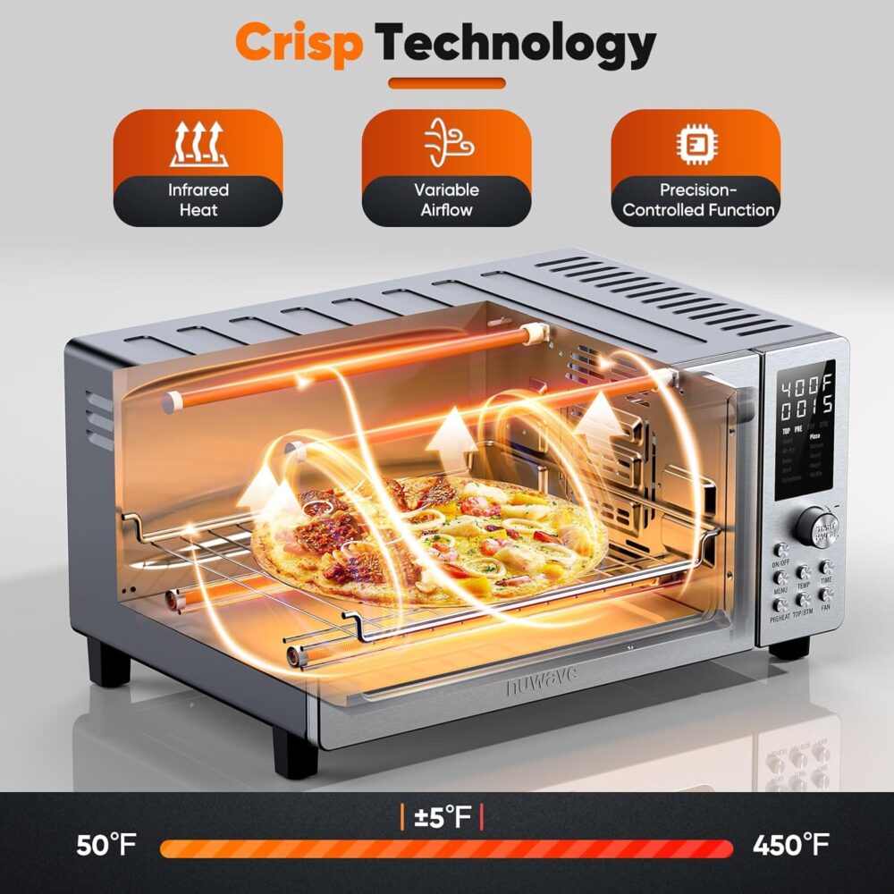 Nuwave Conjunto de forno Bravo Pro Convection Air Fryer Torr... | É bom mesmo? Descubra antes de comprar - Image 4