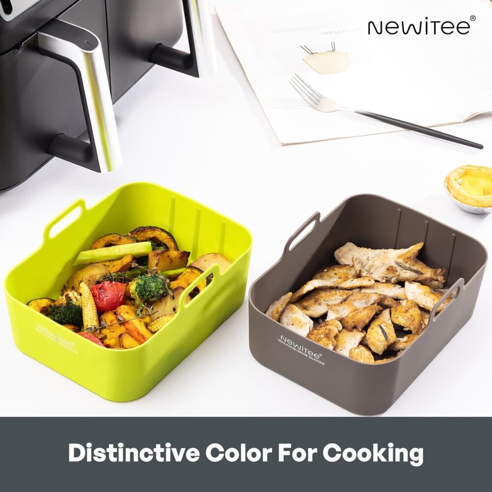 Forros de silicone Air Fryer 10QT para Ninja DZ550 - Fritade... | É bom mesmo? Descubra antes de comprar - Image 2