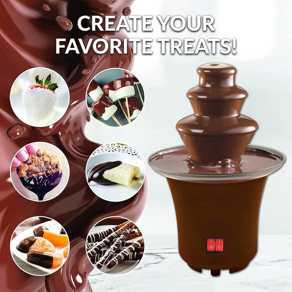 Fonte Fondue Chocolate, Mini Panela Fondue Chocolate Quente ... - Image 2