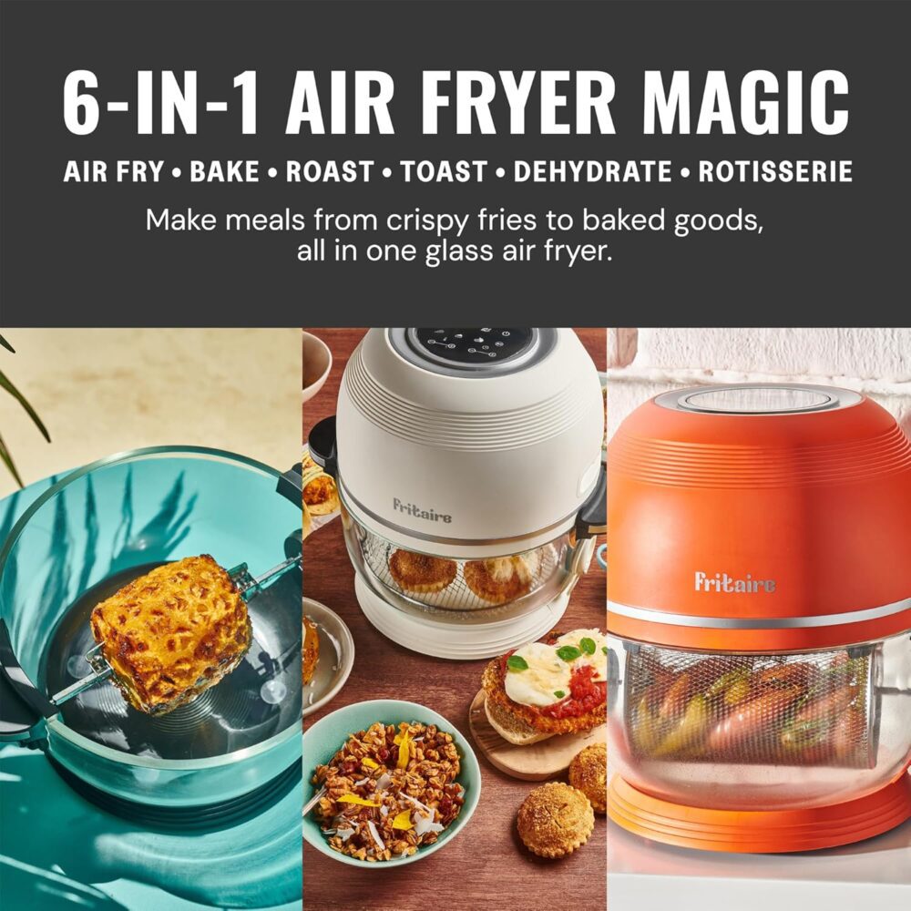 Non Toxic Air Fryer - Airfryer de vidro de 5 litros com visi... | É bom mesmo? Descubra antes de comprar - Image 7