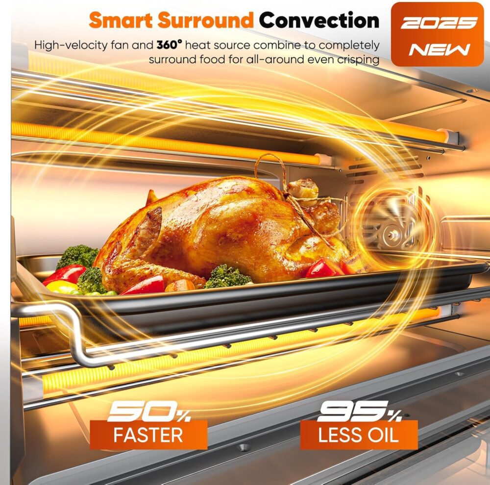 Nuwave Conjunto de forno Bravo Pro Convection Air Fryer Torr... | É bom mesmo? Descubra antes de comprar - Image 3