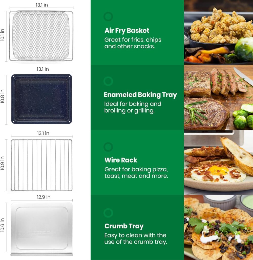 Forno de convecção 10 em 1 VAL CUCINA Air Fryer, aquecimento... | É bom mesmo? Descubra antes de comprar - Image 9
