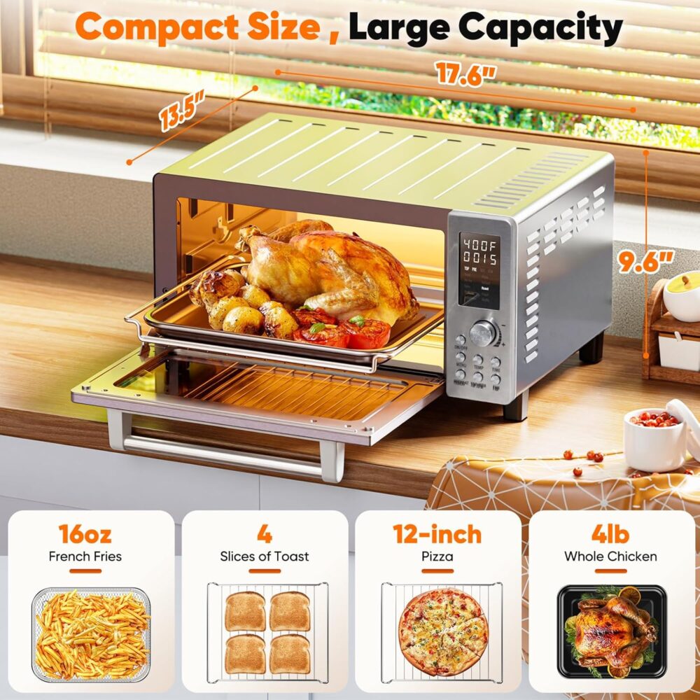 Nuwave Conjunto de forno Bravo Pro Convection Air Fryer Torr... | É bom mesmo? Descubra antes de comprar - Image 2