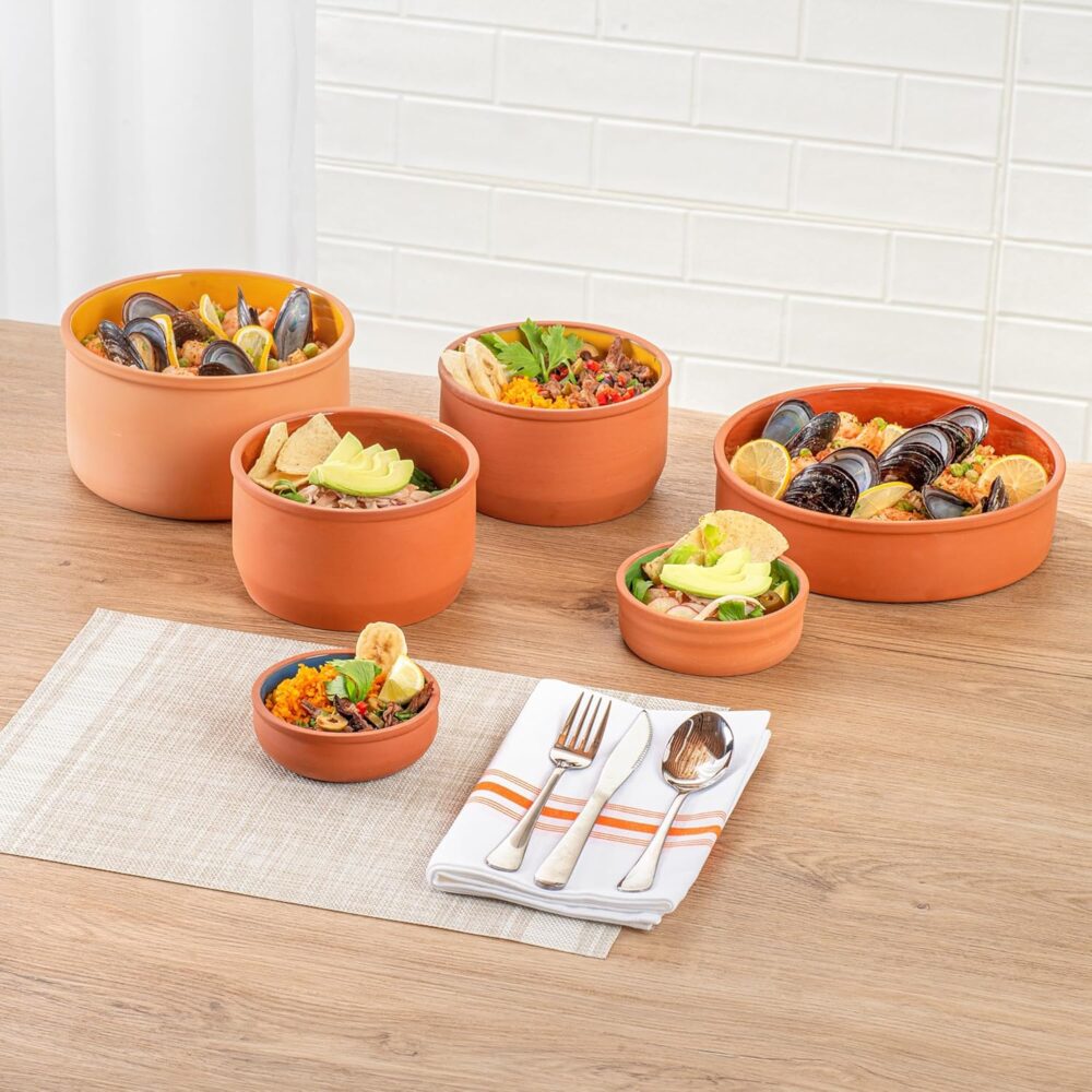 Restaurantware -Terra Tek Cazuelas de terracota de 200 ml, 1... - Image 9