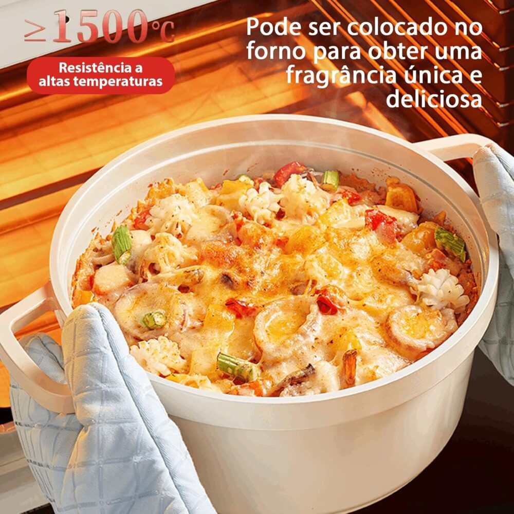 MATOUGUI Panela prática antiaderente para a cozinha, sem rev... - Image 3