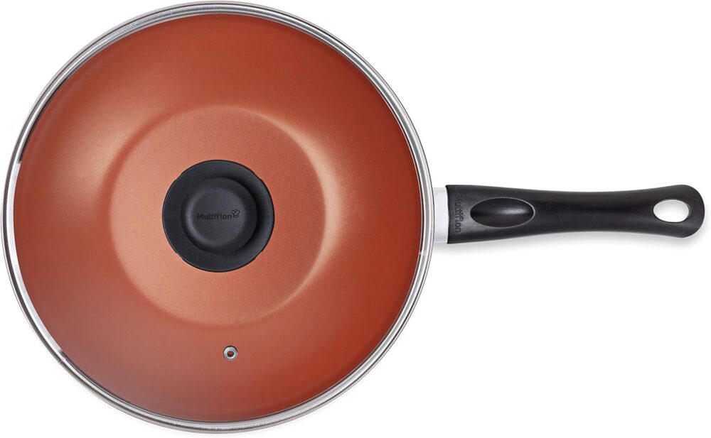 Multiflon Frigideira Wok 28 Centímetros com Tampa Aluminio A... - Image 4