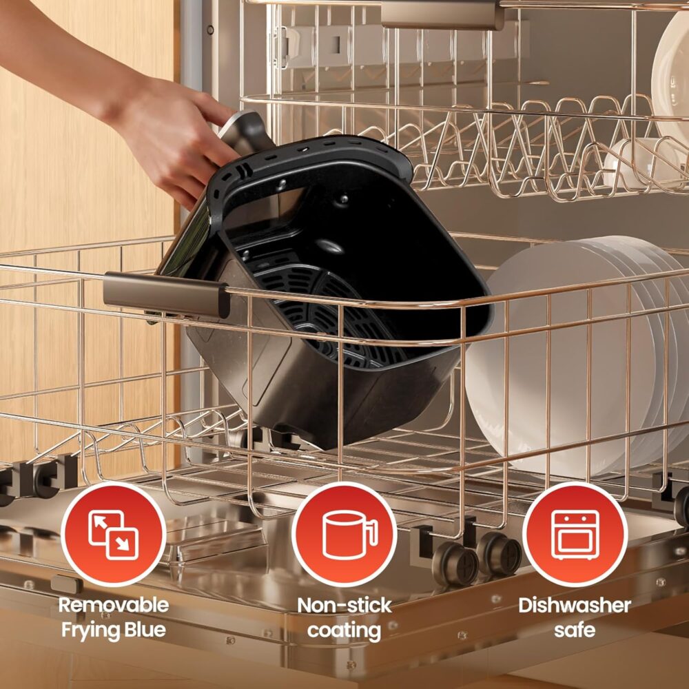 TOPZEE Air Fryer 12 em 1 com grande capacidade de 5,5 QT, fr... | É bom mesmo? Descubra antes de comprar - Image 7