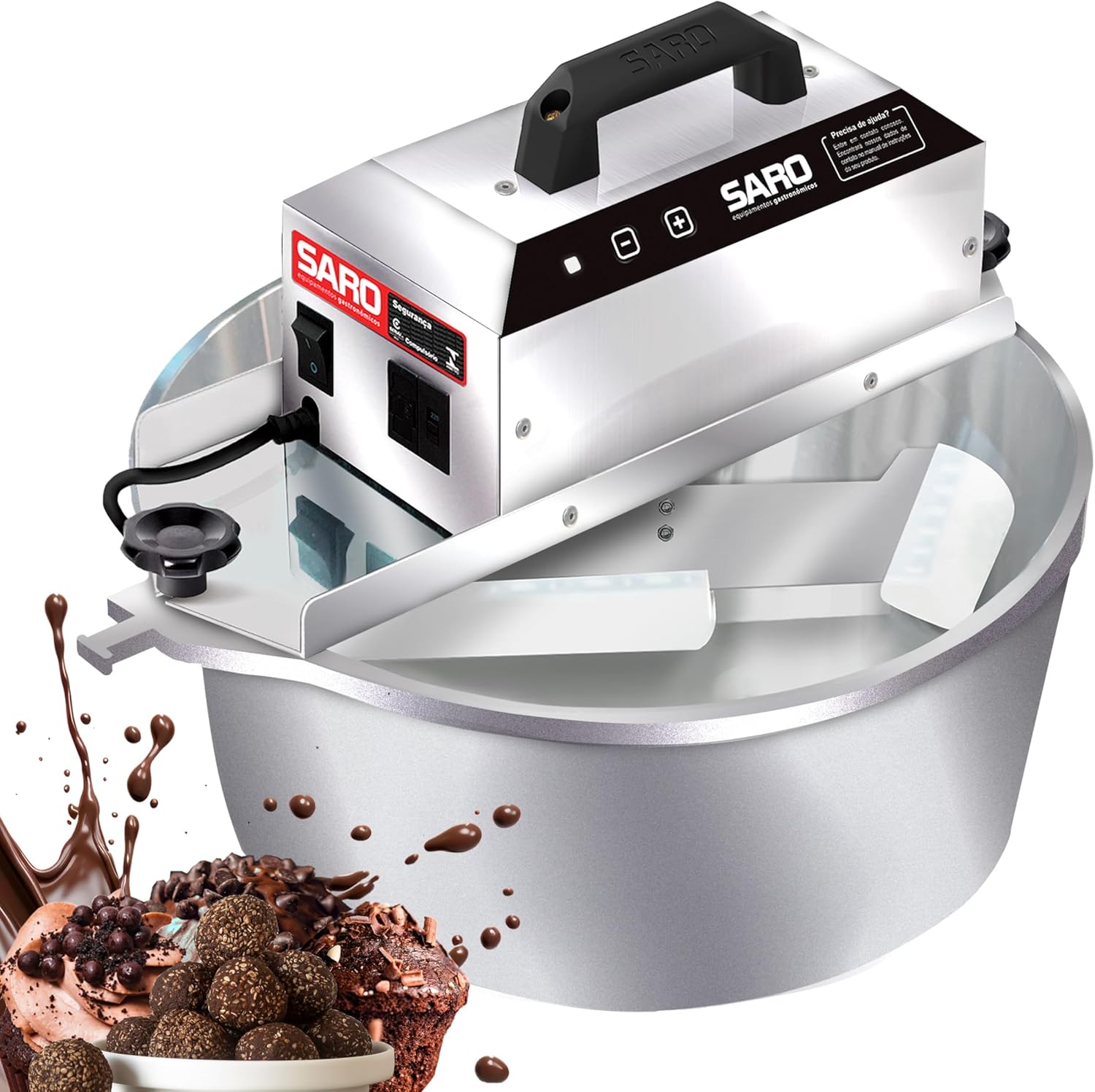 Panela De Brigadeiro Elétrica Automática 10 Litros Saro PA10... - Image 6
