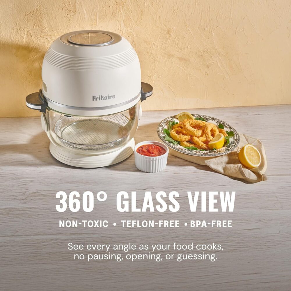 Non Toxic Air Fryer - Airfryer de vidro de 5 litros com visi... | É bom mesmo? Descubra antes de comprar - Image 9