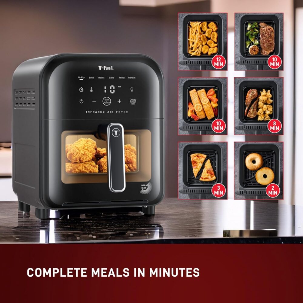 T-fal fritadeira de ar infravermelho, tecnologia infravermel... | É bom mesmo? Descubra antes de comprar - Image 10