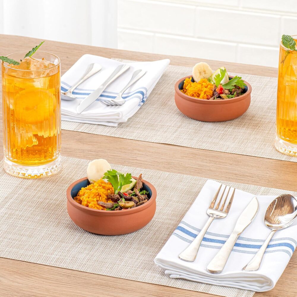 Restaurantware -Terra Tek Cazuelas de terracota de 200 ml, 1... - Image 3