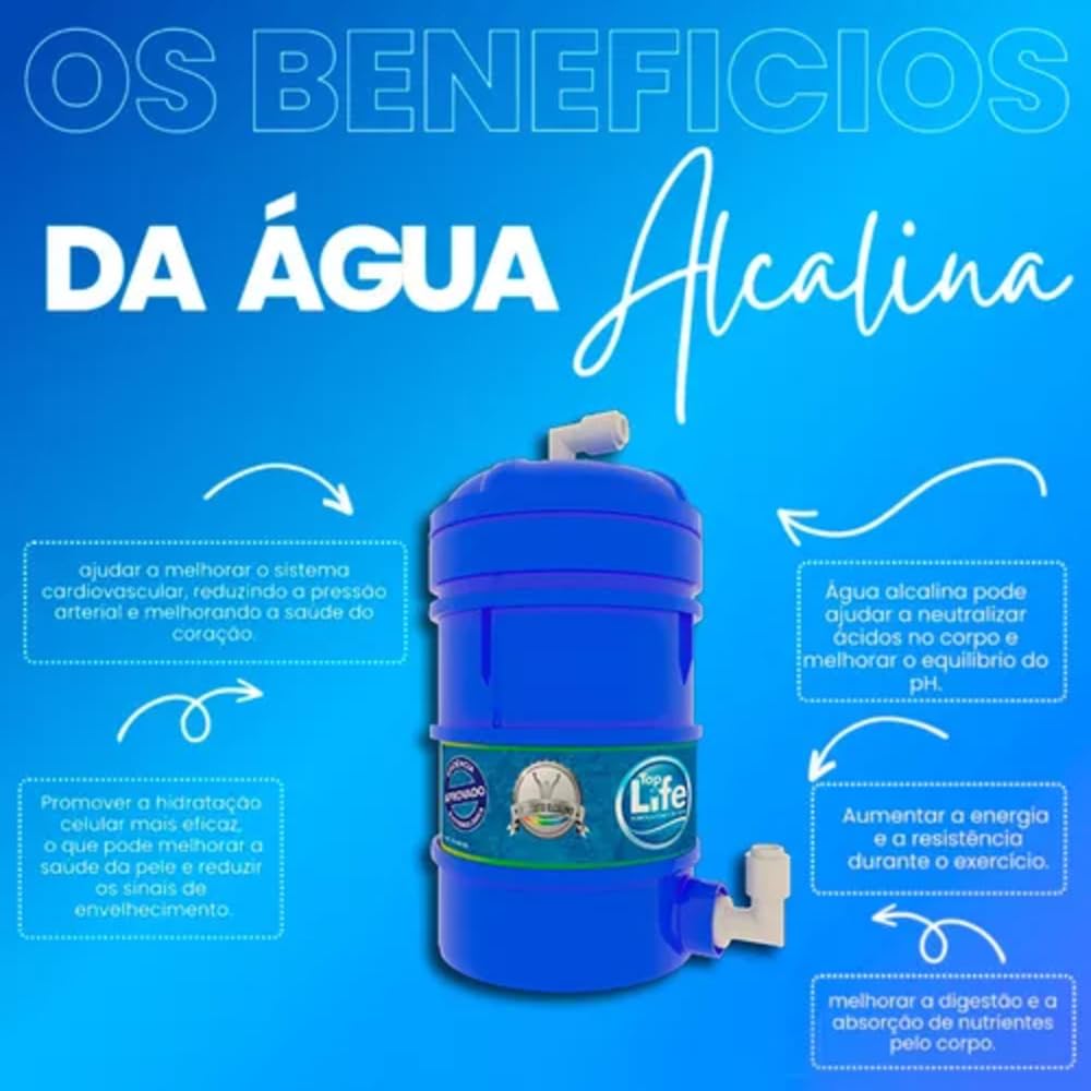 Purificador Super Água Alcalina Mineralizada Gelada Ph 9,5 R... | É bom mesmo? Descubra antes de comprar - Image 7