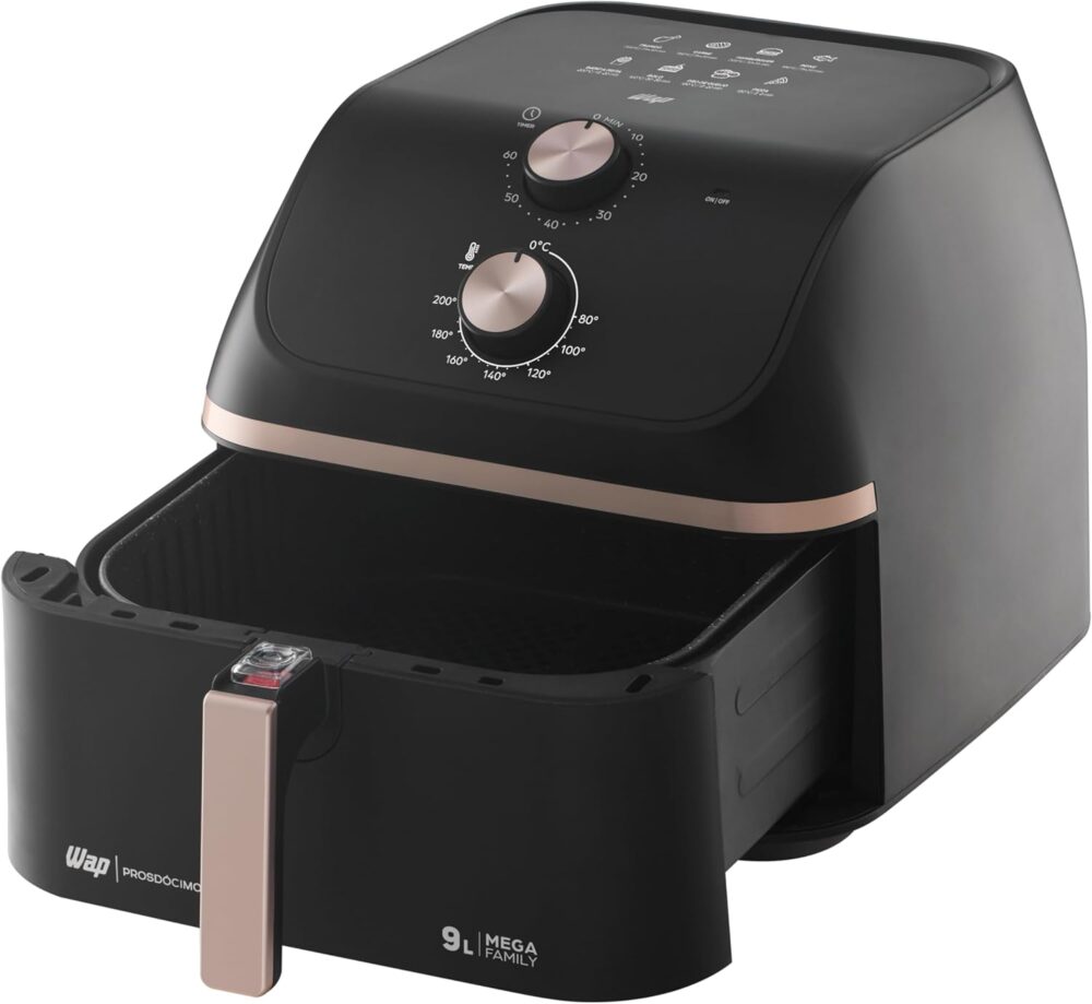 WAP Fritadeira Air Fryer MEGA FAMILY 9 Litros com Cesto Ampl... | É bom mesmo? Descubra antes de comprar - Image 6
