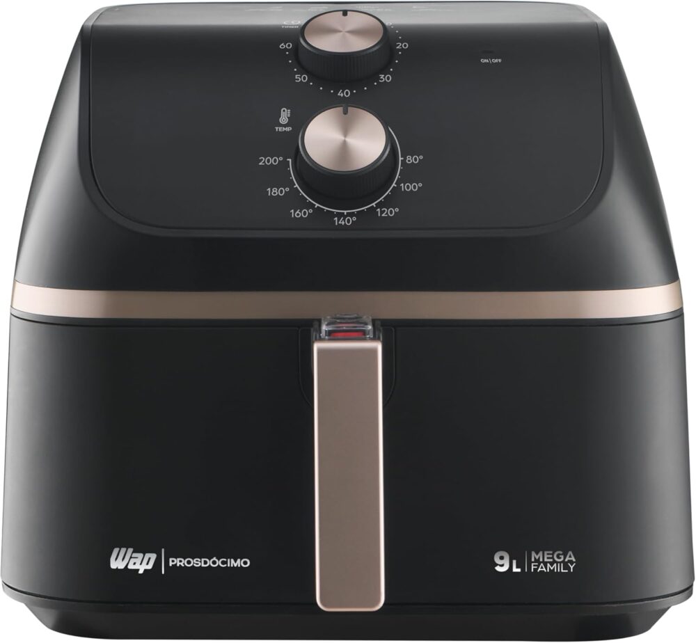 WAP Fritadeira Air Fryer MEGA FAMILY 9 Litros com Cesto Ampl... | É bom mesmo? Descubra antes de comprar - Image 7