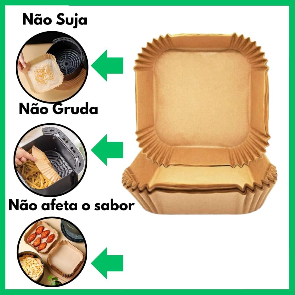 50 Forma Assadeira de Papel Manteiga Descartavel Antiaderent... | É bom mesmo? Descubra antes de comprar - Image 2