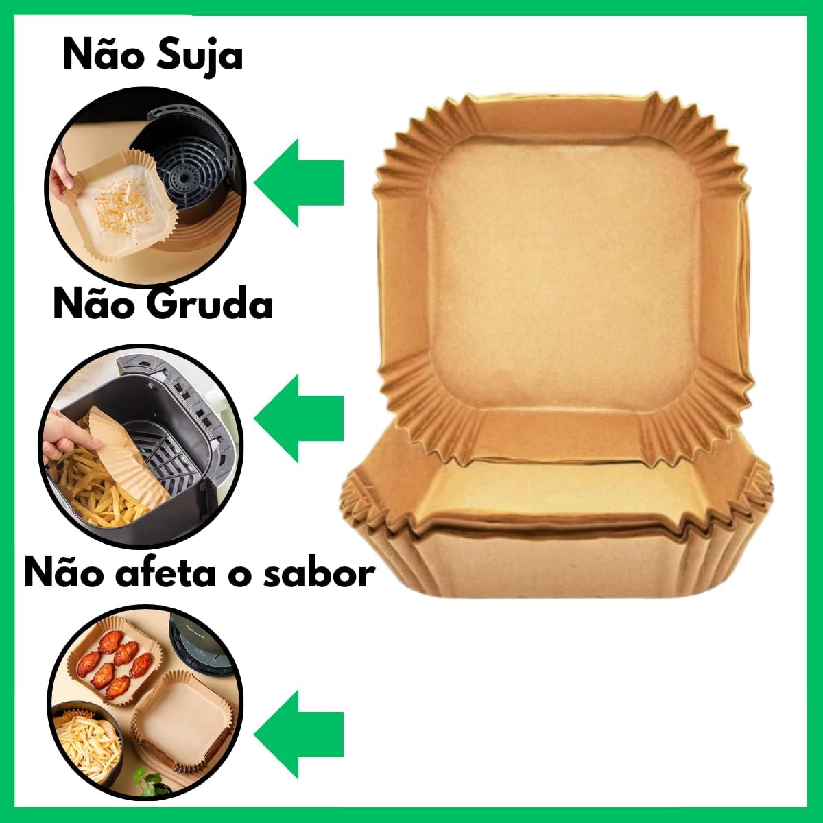 50 Forma Assadeira de Papel Manteiga Descartavel Antiaderent... | É bom mesmo? Descubra antes de comprar - Image 2