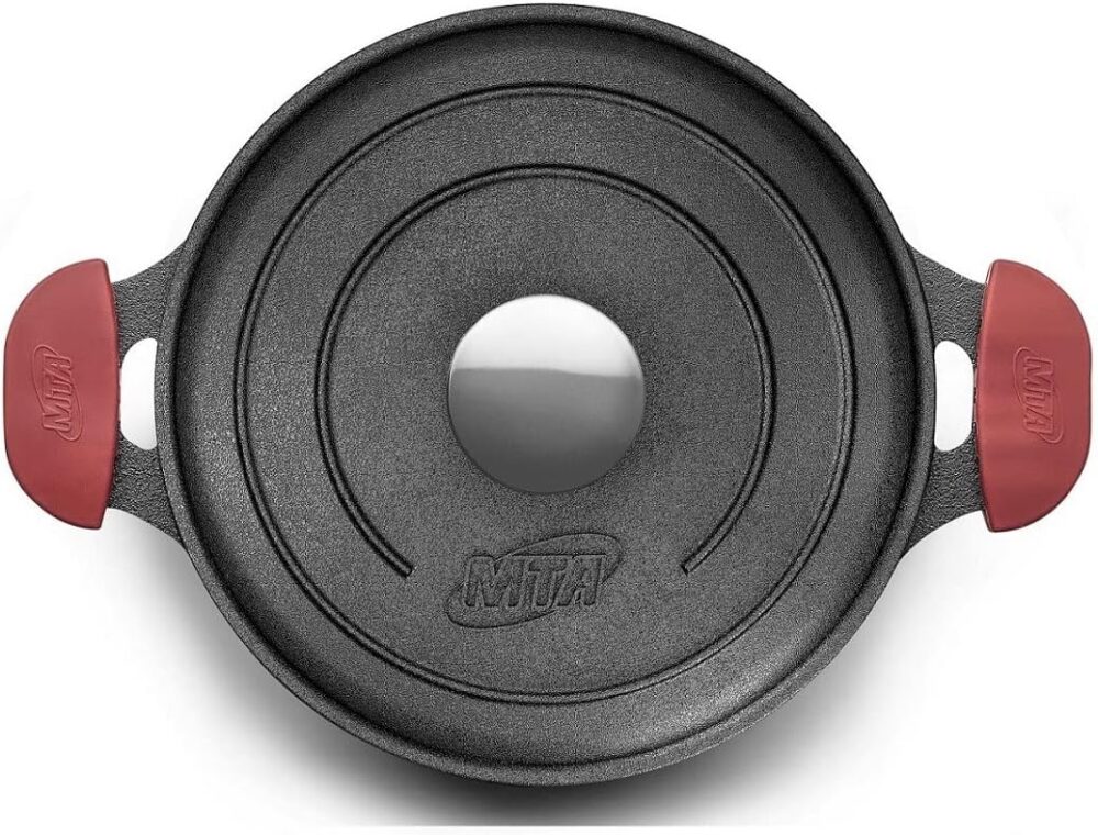 MTA - Caçarola com Tampa de Ferro Forno Fogão N°18 de 1,6 Li... - Image 3