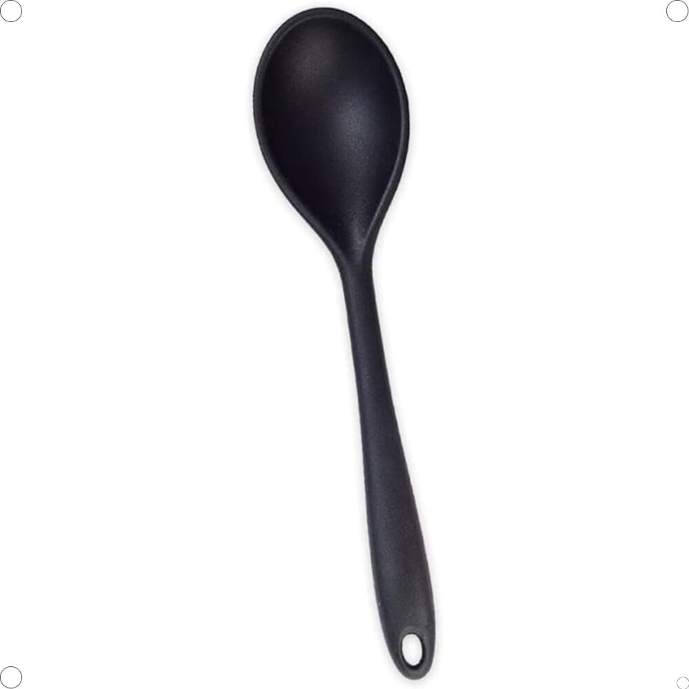 Colher de Silicone Premium Utensílio de Cozinha Durável Perf...