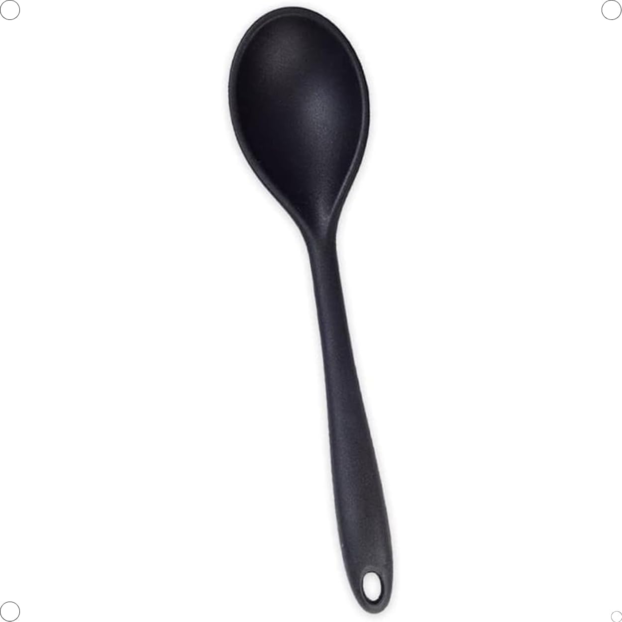 Colher de Silicone Premium Utensílio de Cozinha Durável Perf...