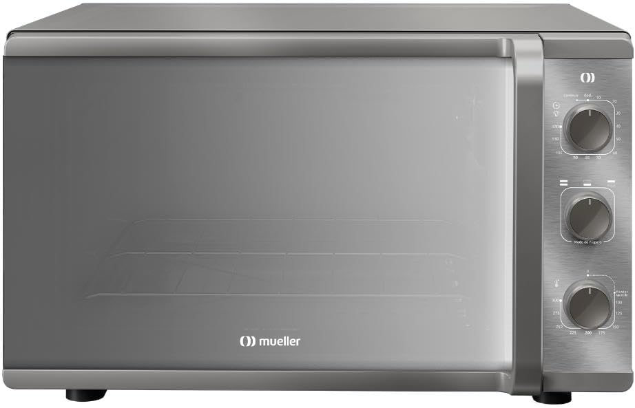 Forno Elétrico de bancada Mueller Espelhado 50 litros e 3 Mo...