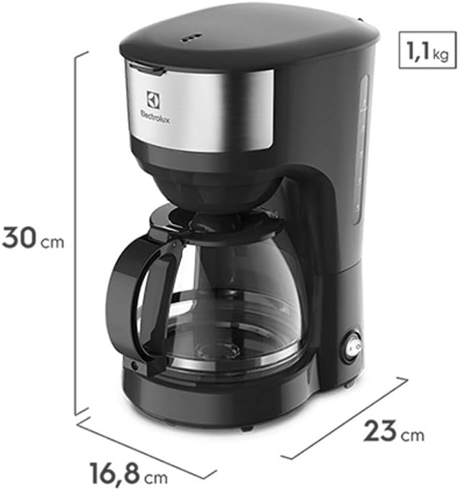 Cafeteira Elétrica Electrolux inox filtro permanente removiv... - Image 2