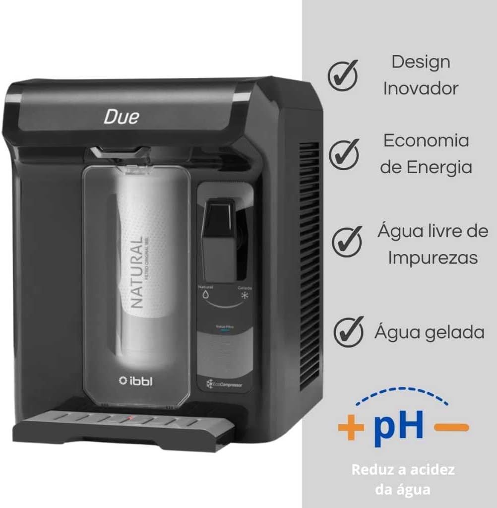Purificador de Água Due Grafite - IBBL (110, Volts) | É bom mesmo? Descubra antes de comprar - Image 2
