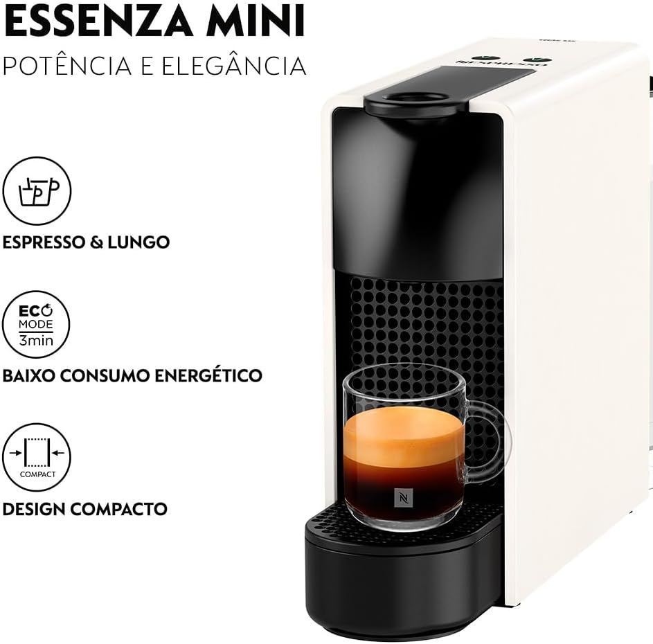 Cafeteira Espresso Nespresso Essenza Mini Branca 110V - Image 10