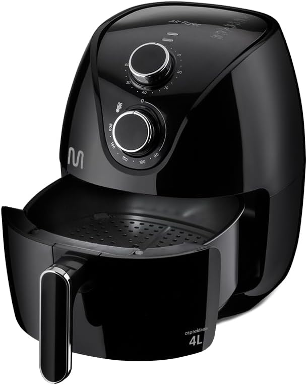 Fritadeira Elétrica Air Fryer 4L 1500W 127V Preto Multi - CE... | É bom mesmo? Descubra antes de comprar - Image 2