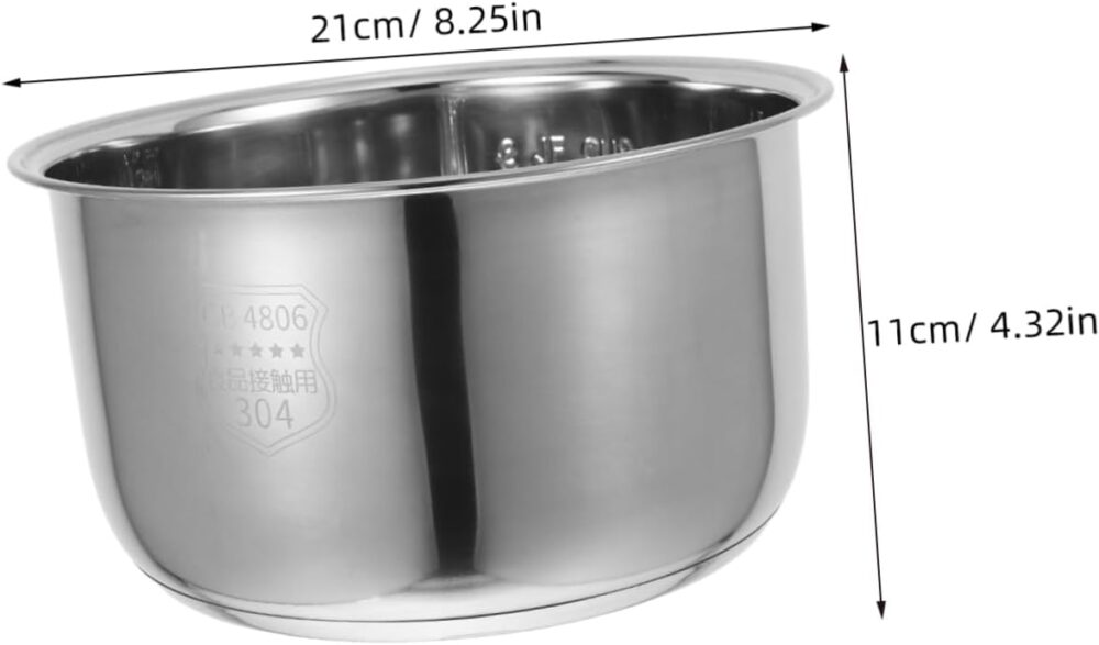 OKUMEYR Panela interna de aço inoxidável 304 para panelas de... - Image 2