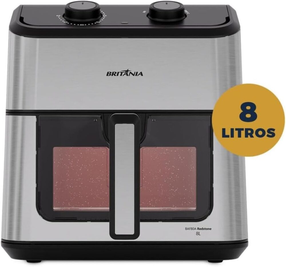Air Fryer Grande 8 Litros Forno Antiaderente 127v Fritadeira... | É bom mesmo? Descubra antes de comprar - Image 9