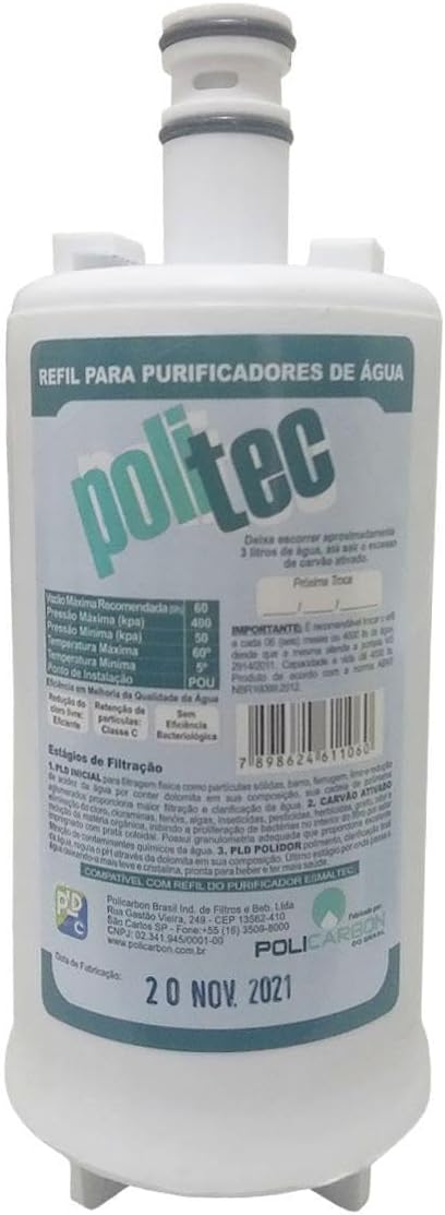 Filtro Refil Compatível Com Purificador de Água Esmaltec Acq... | É bom mesmo? Descubra antes de comprar - Image 5
