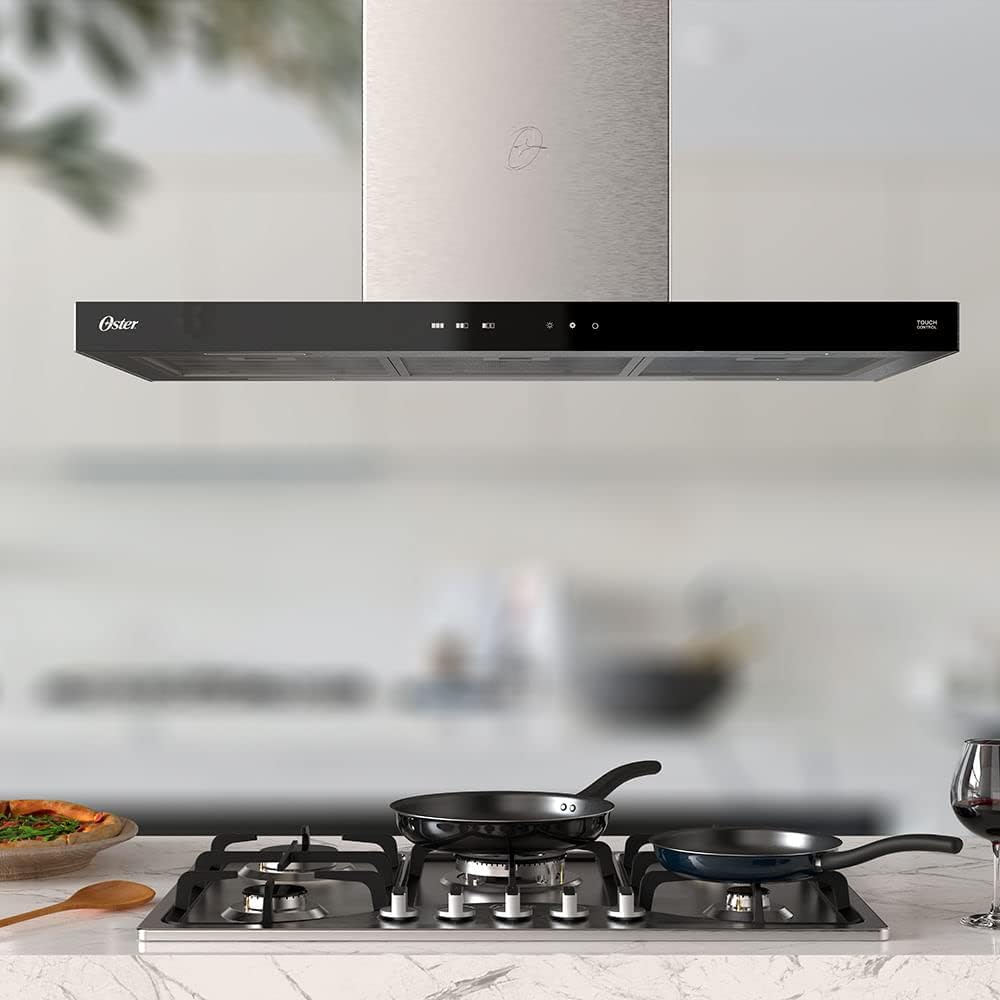 Coifa de Ilha Oster Inox Touch Control, 90cm, 110v, OCFA590 - Image 9