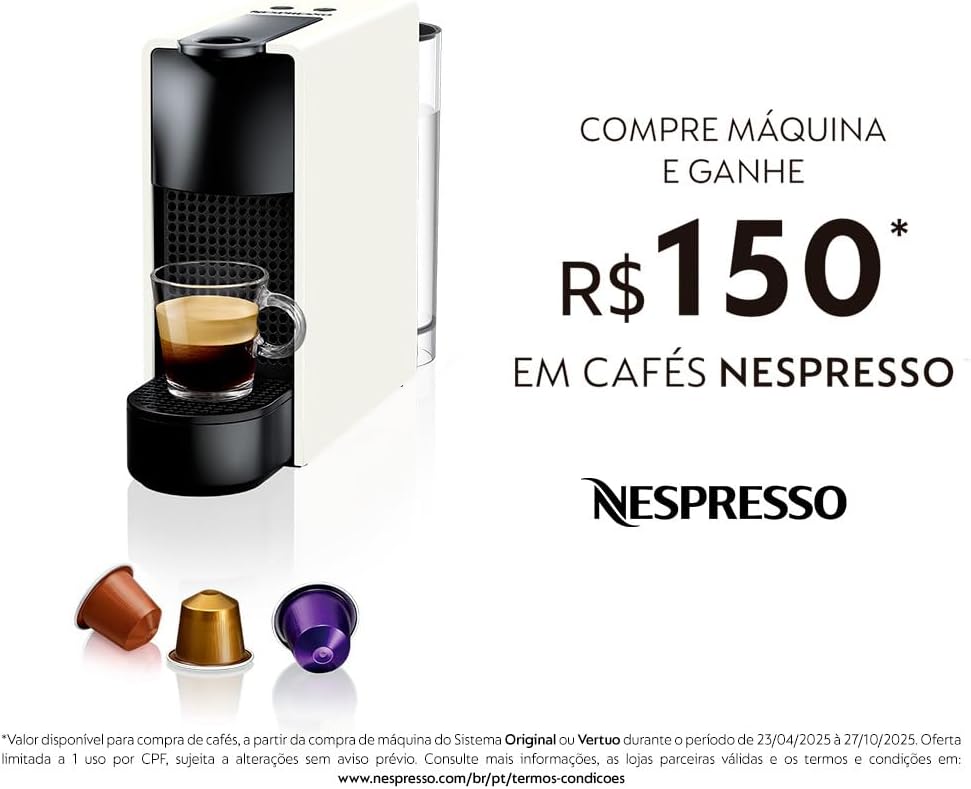Cafeteira Espresso Nespresso Essenza Mini Branca 110V - Image 2